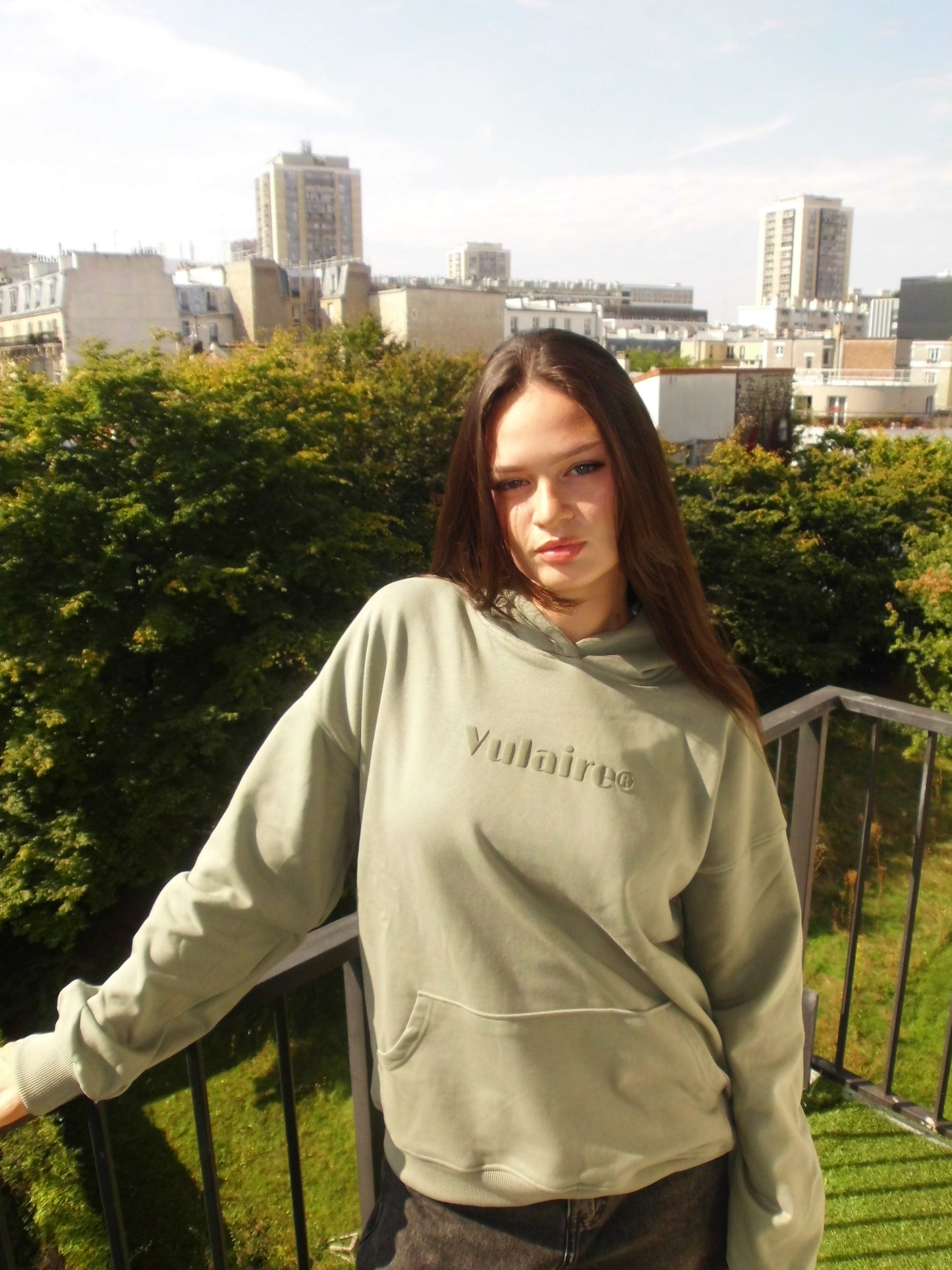 MINT GREEN VLR HOODIE