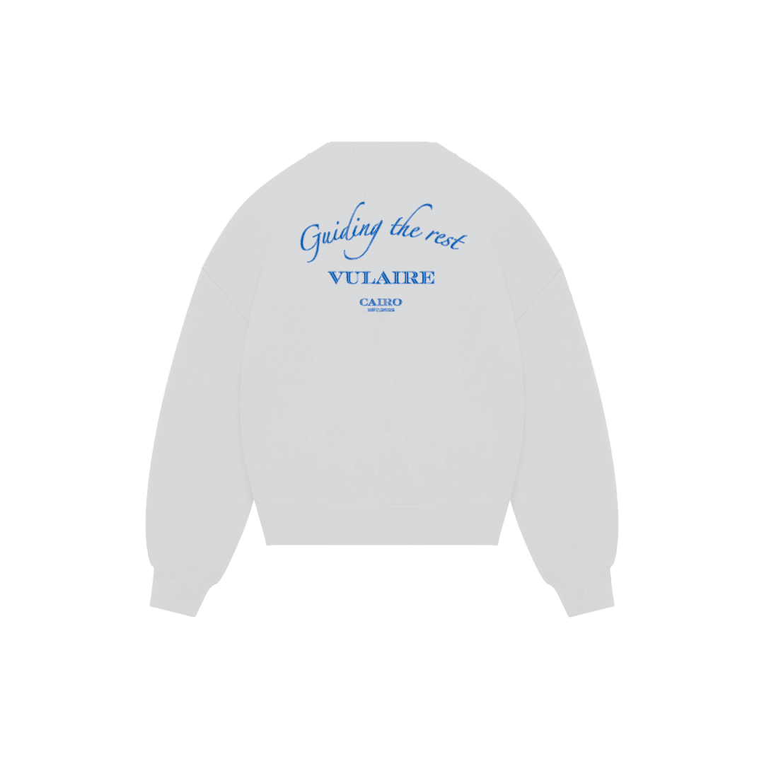 “GUIDING THE REST” CREWNECK OFFWHITE