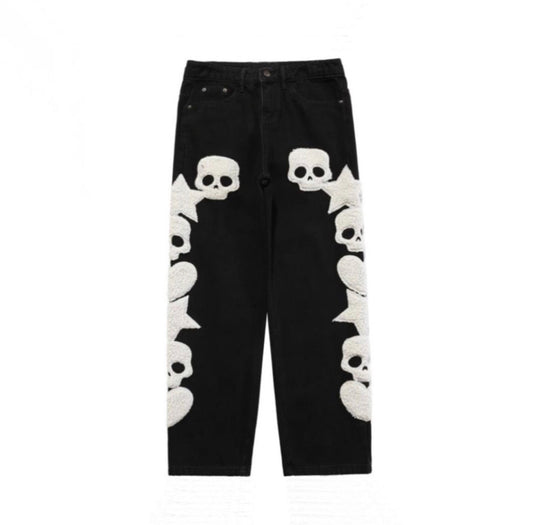 SKULL-STAR JEANS