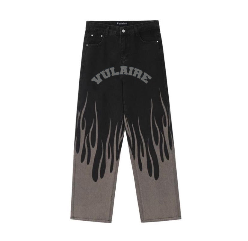 BLACK VULAIRE’S FLAME JEANS