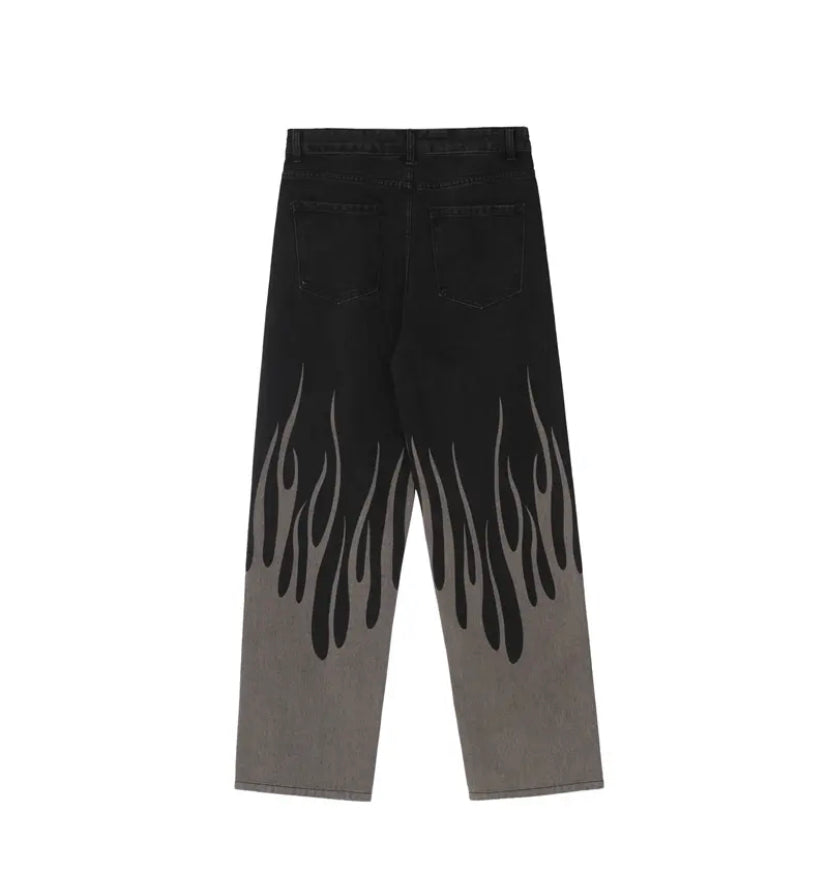 BLACK VULAIRE’S FLAME JEANS